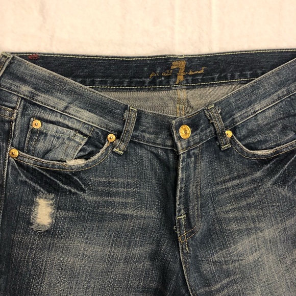 ❌ Sold ❌ 7 For All Mankind Flare Jeans - Picture 5 of 6